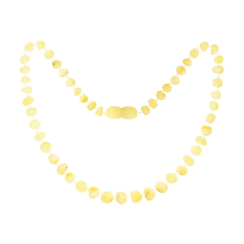 Amberos Barnsteen ketting baby/peuter milk