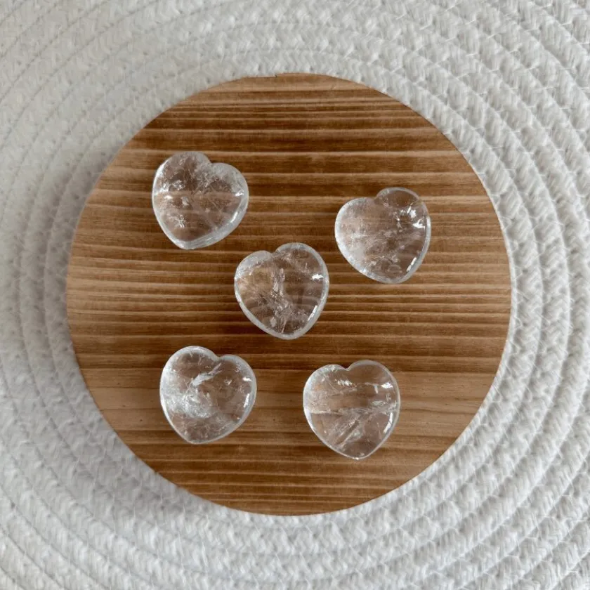 Baby Natura Bergkristal Hartje (3cm)