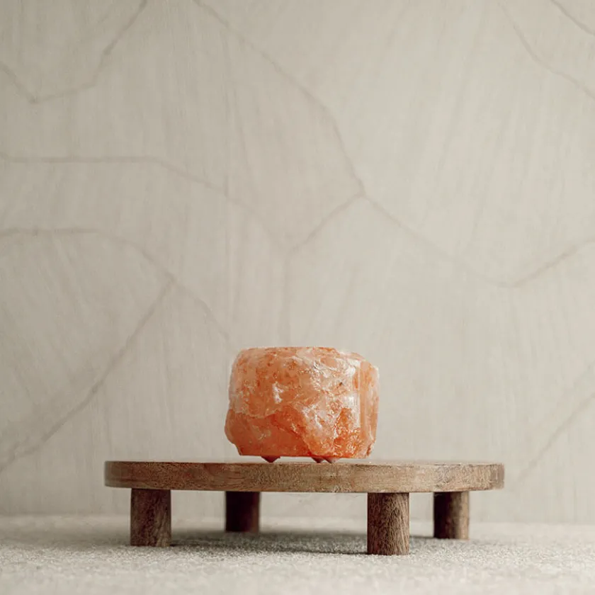 Baby Natura Himalayazout theelichthouder rood