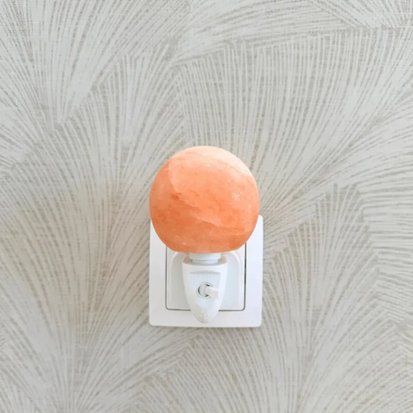 Baby Natura Himalayazout nachtlampje planeet rood