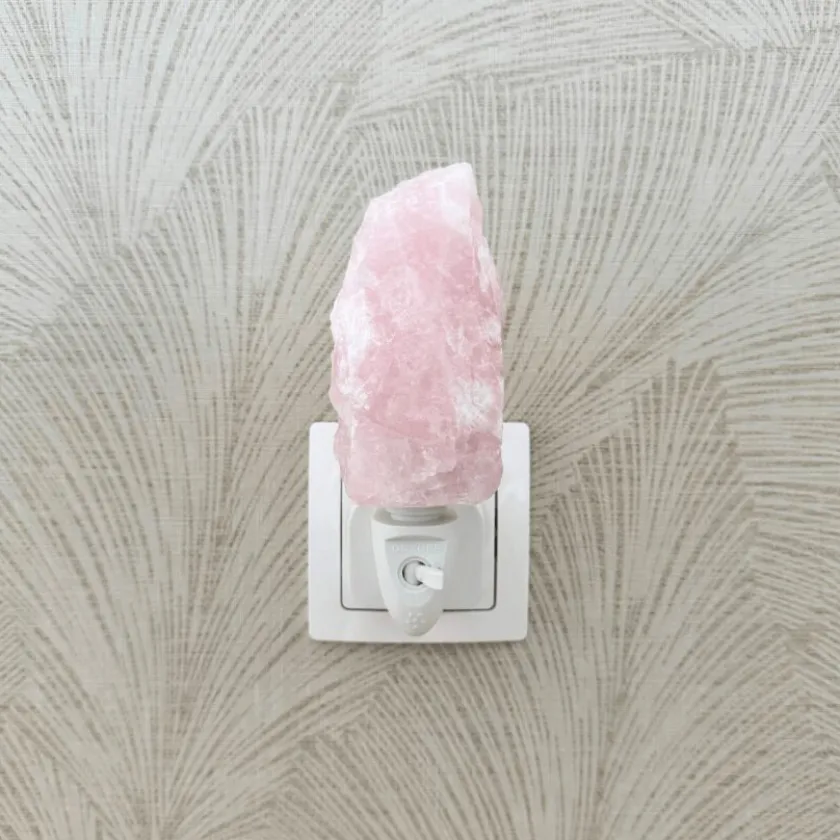 Baby Natura Magisch nachtlampje Rozekwarts