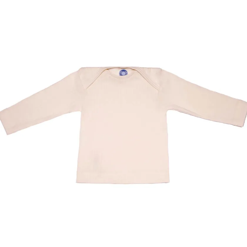 Cosilana Longsleeve wol/zijde/katoen natuur