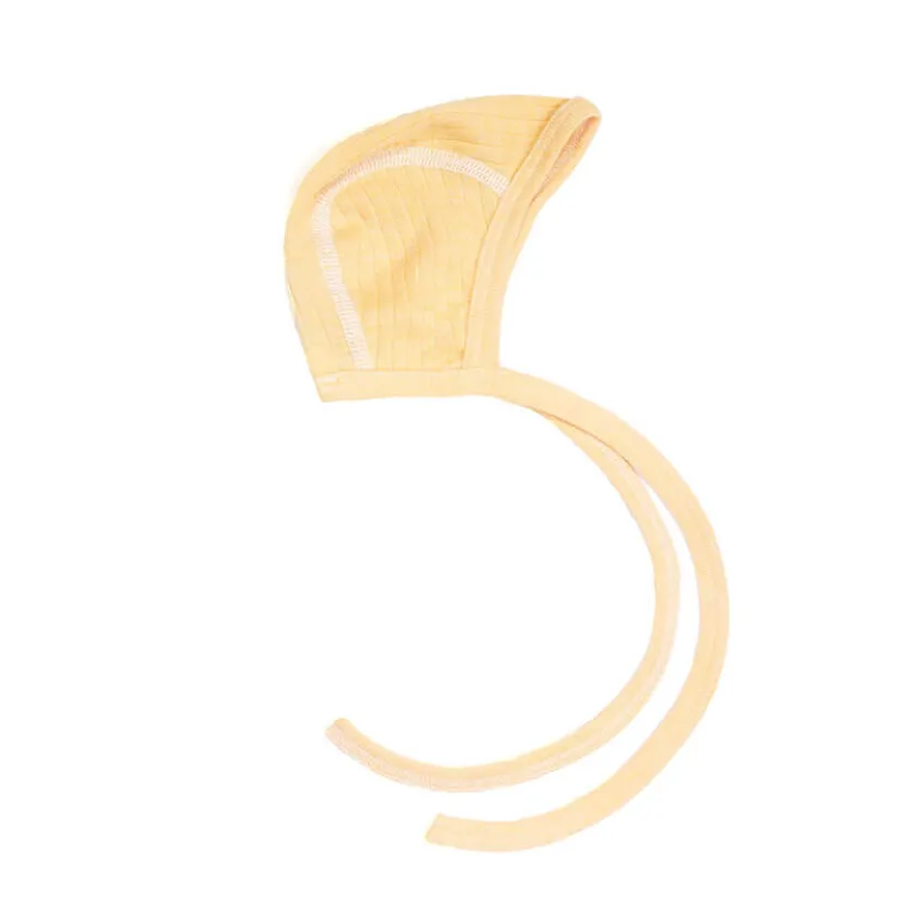 Cosilana Strikmutsje wol zijde katoen geel