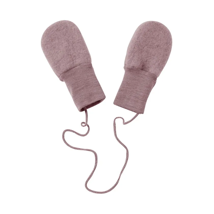 Engel Natur Wantjes wolfleece rozenhout