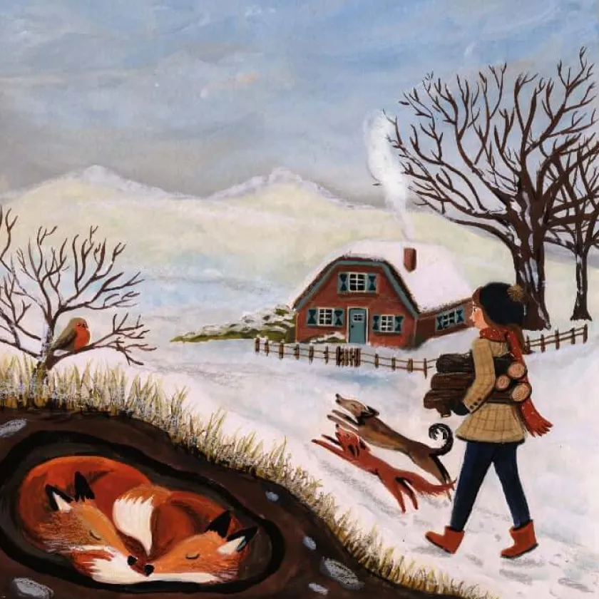 Esther Bennink Toverplaat Haardhout halen