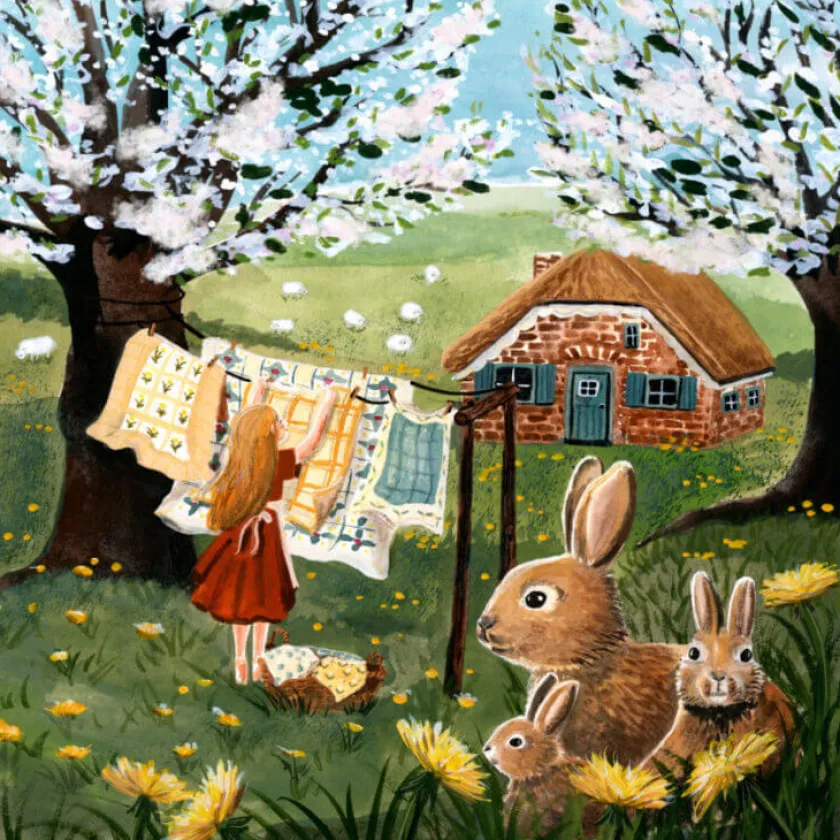 Esther Bennink Toverplaat Laundry Day