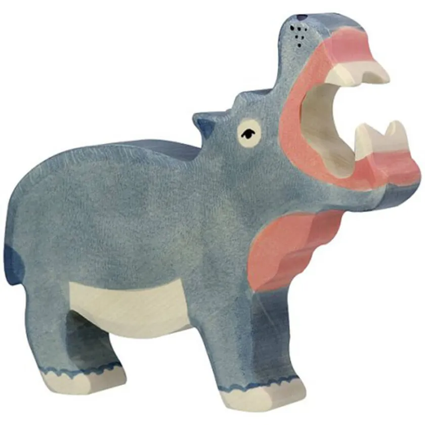 Holztiger Houten nijlpaard