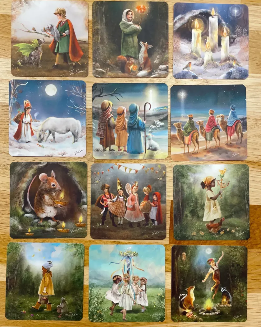 Iris esther Jaarfeestkaartjes Petit Prints