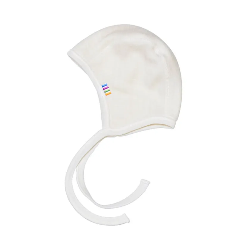 Joha Strikmutsje wol/zijde – ecru