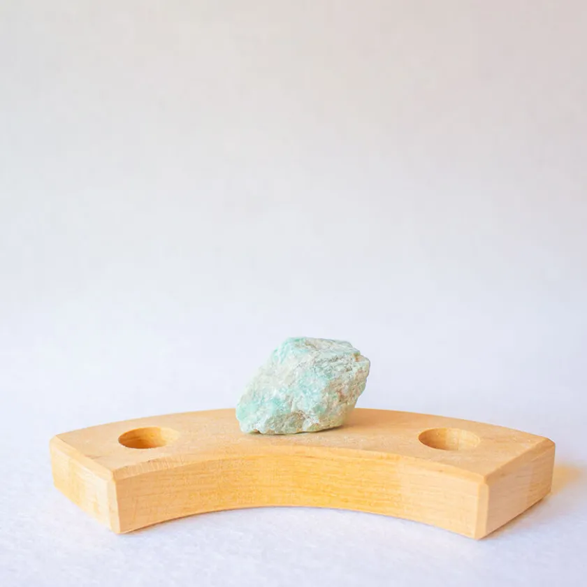 Klein dappertje Amazoniet steker | Maagd