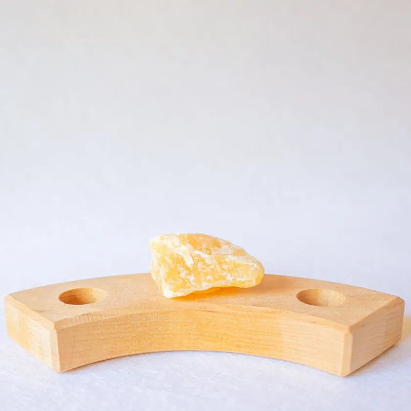 Klein dappertje Oranje Calciet steker | Kreeft