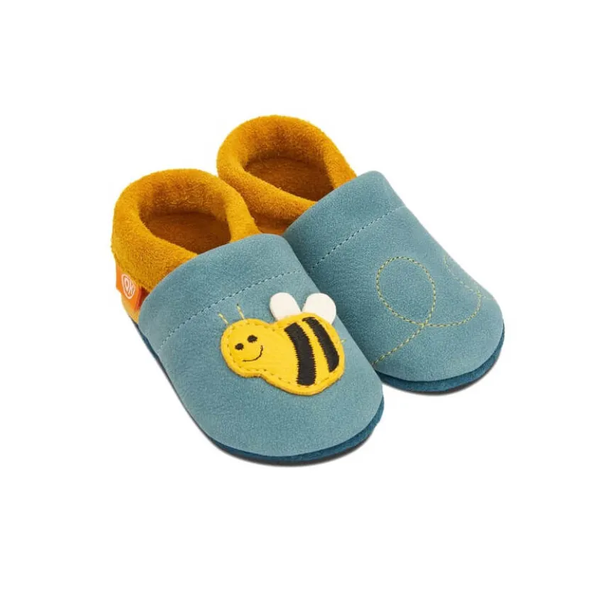 Orangenkinder Leren babyslofjes Blije Bij