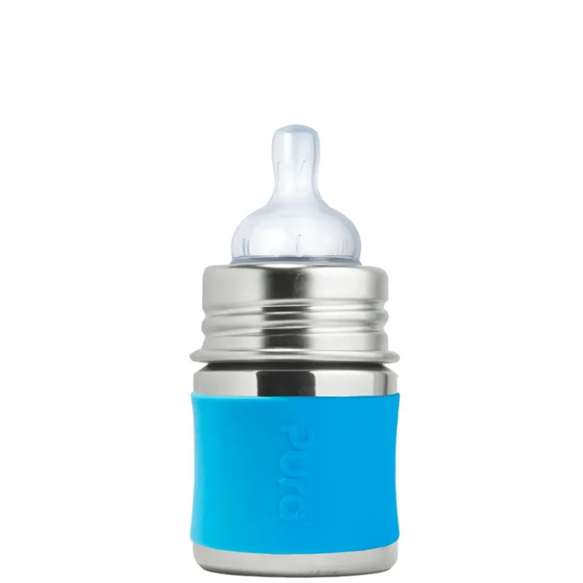 Pura RVS speenfles 150ml aqua